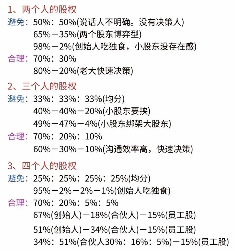 二人公司最佳股份分配方案解析：如何平衡权益与长远发展？
