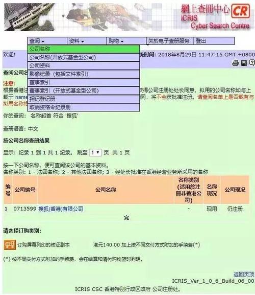 香港公司注册处ICRIS全解析：从查询到实操指南