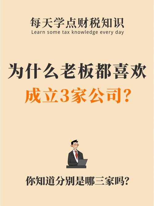 聪明的老板为什么都注册三家公司？揭秘多公司布局的财税优势