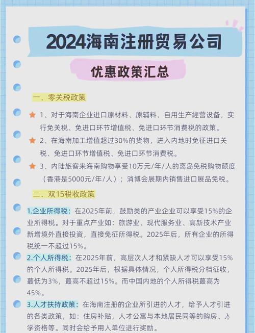 海南注册公司税收优惠政策全解析：如何合法降低企业成本？