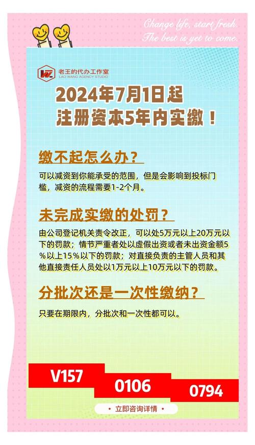 2025年7月1日起注册资金需实缴？企业主必知的5大关键点